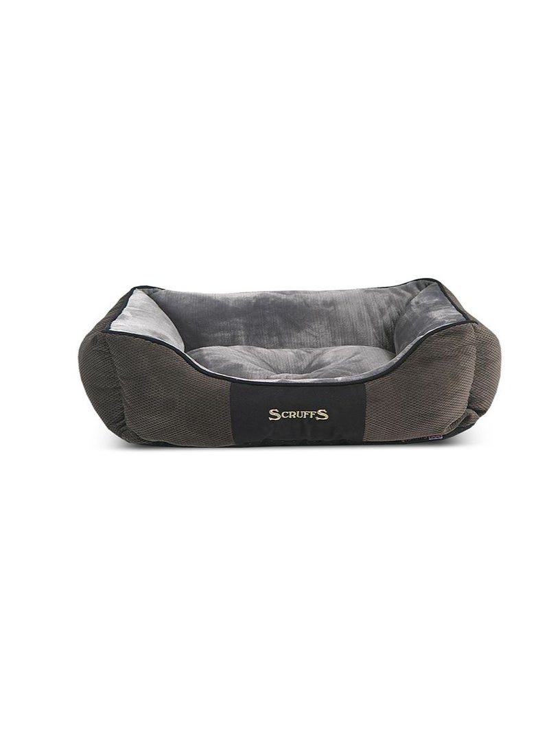 Medium Chester Box Dog Bed (Gray)