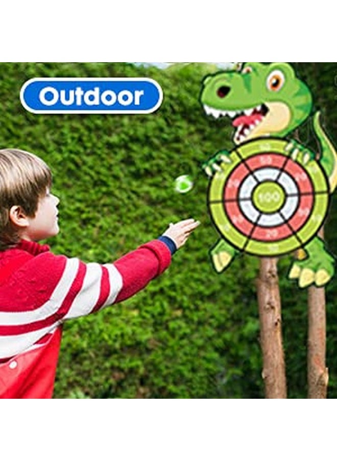 Dinosaur Toys For 3-12 Year Old Boys,30”Large Dart Board Kids Toys Age 4-12,Indoor Outdoor Games Dinosaur Birthday Party Supplies Favors Decorations,Stocking Stuffers For Kids, For Boys