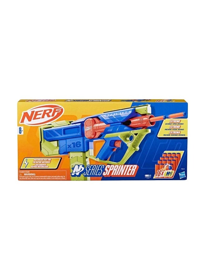 N Series Sprinter Blaster With 16 Darts