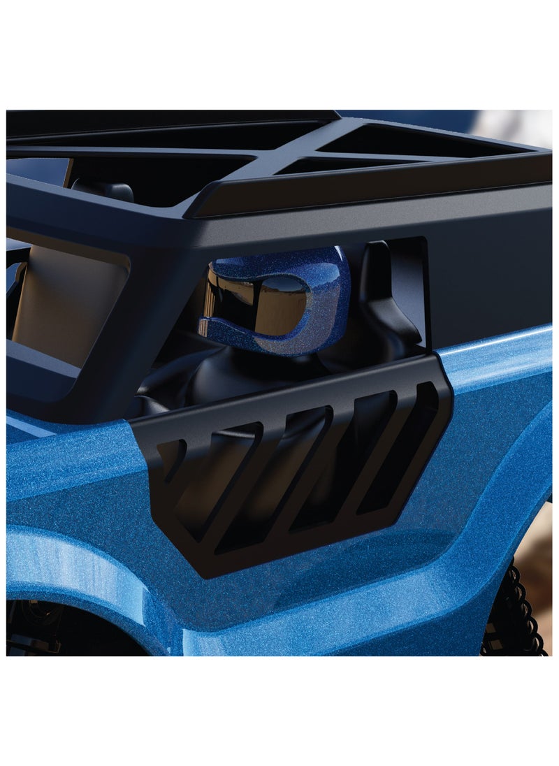 Sharper Image Rampage Renegade Remote Control Off-Road Monster Truck, All-Terrain Oversized Tires Suspension System RC Toy