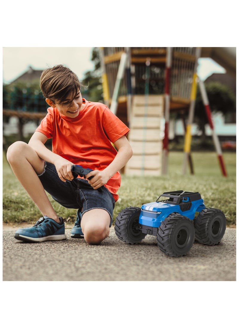 Sharper Image Rampage Renegade Remote Control Off-Road Monster Truck, All-Terrain Oversized Tires Suspension System RC Toy