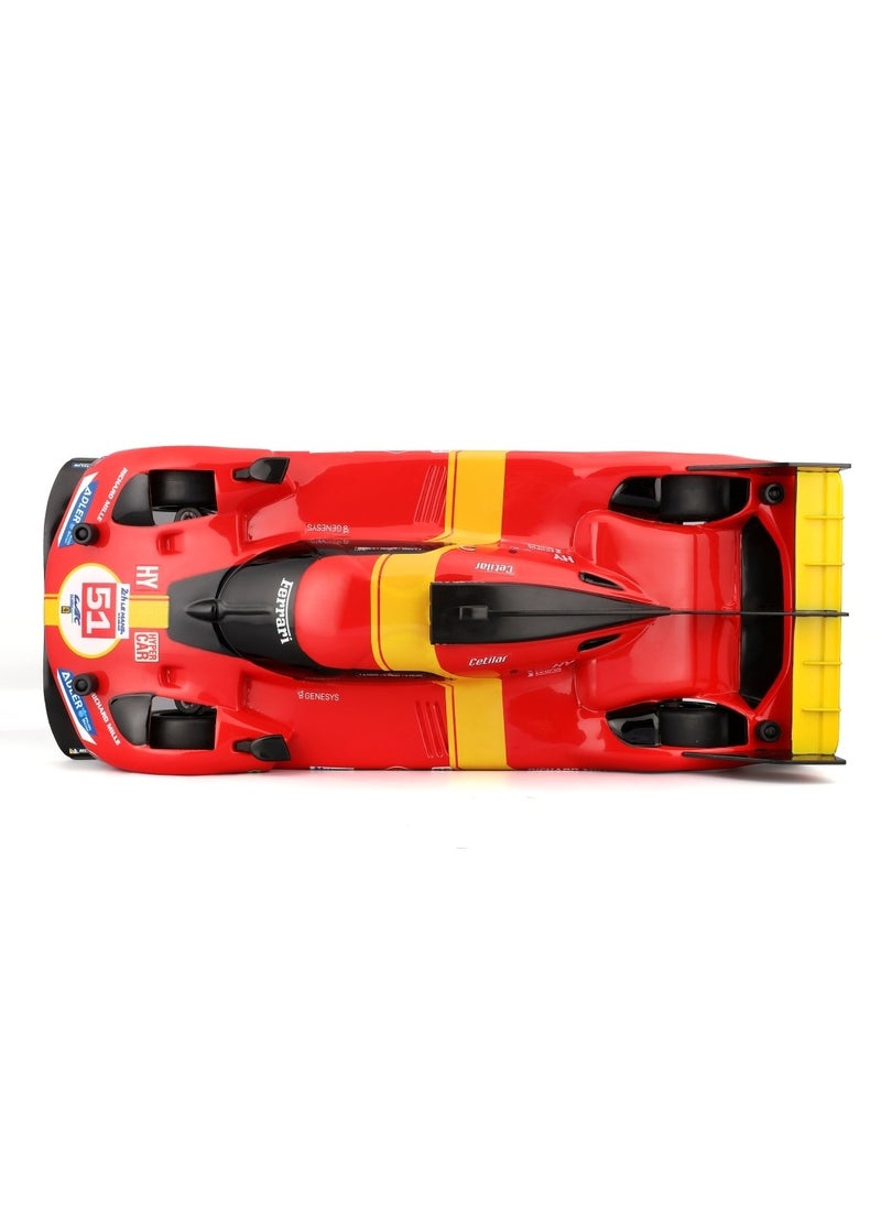 Maisto Tech 1:16 Scale RC Ferrari 499P Lmh 2023 Le Mans Champion RC Car 82861