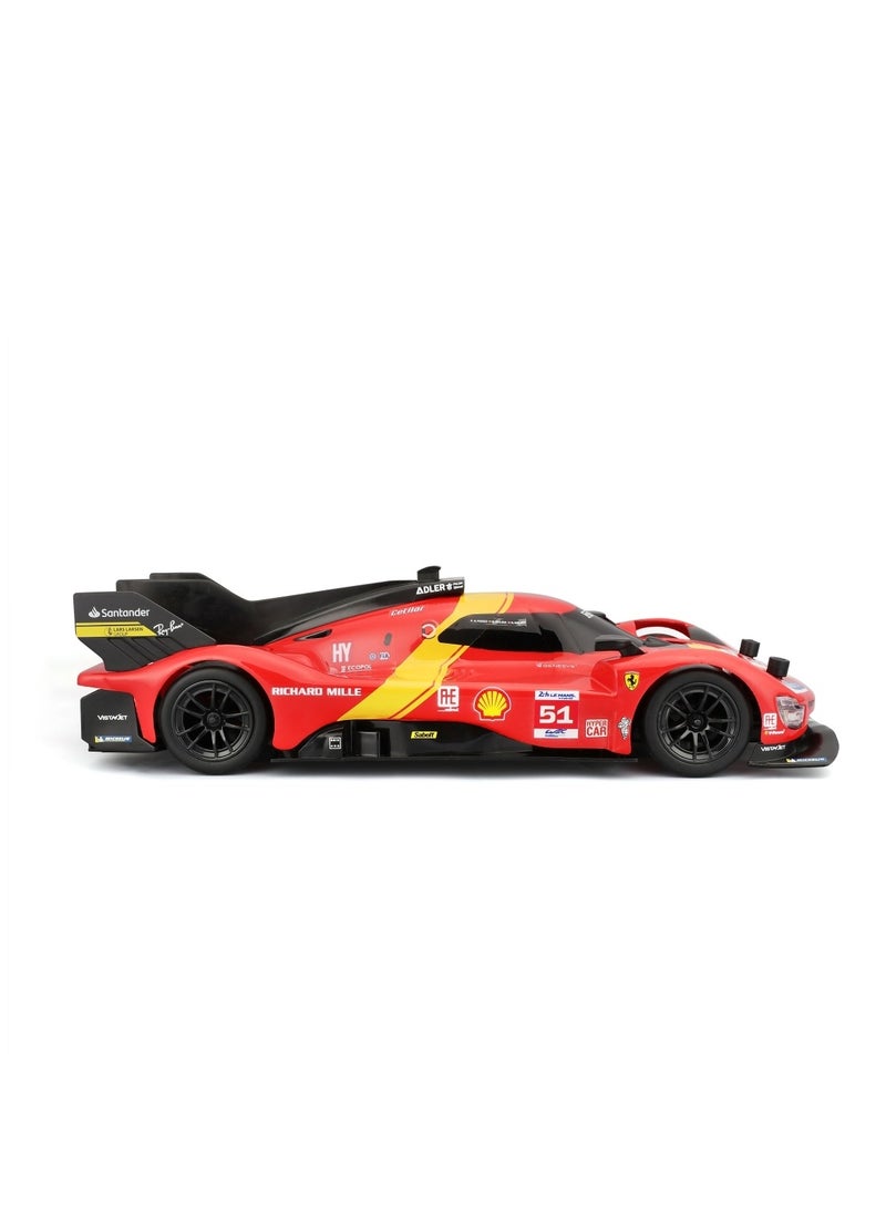 Maisto Tech 1:16 Scale RC Ferrari 499P Lmh 2023 Le Mans Champion RC Car 82861