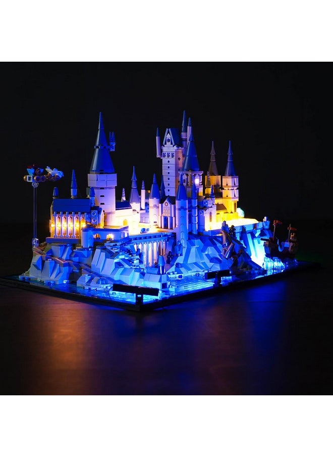 Updated Led Light Kit Compatible With Lego Hogwarts Castle And Grounds 76419, Creative Lighting Set Accessories Compatible With Lego 76419 Building Set (Lights Only, No Models)