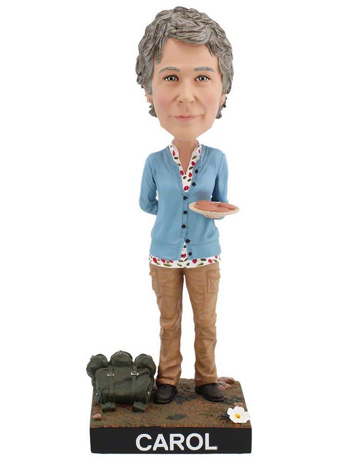 The Walking Dead Carol Peletier Bobblehead, Premium Polyresin Lifelike Figure, Unique Serial Number, Exquisite Detail