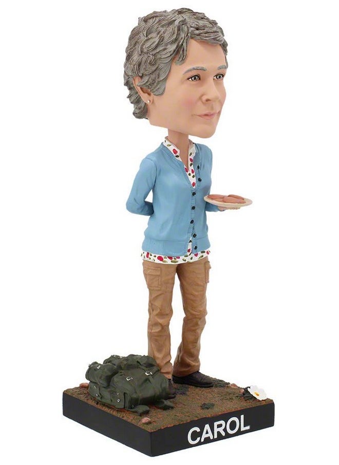 The Walking Dead Carol Peletier Bobblehead, Premium Polyresin Lifelike Figure, Unique Serial Number, Exquisite Detail