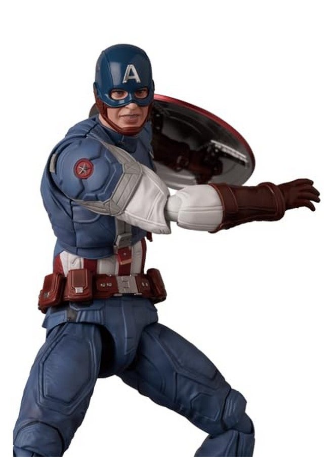 Mafex Captain-America (Classic Suit) Action Figure. Includes Original Sturdy Protective Case. Japan Import.