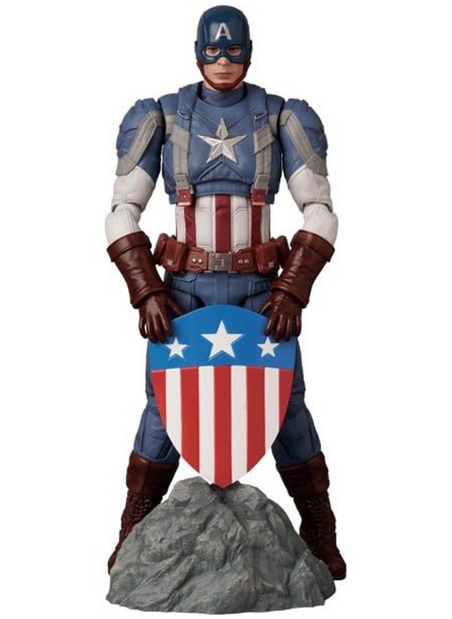 Mafex Captain-America (Classic Suit) Action Figure. Includes Original Sturdy Protective Case. Japan Import.