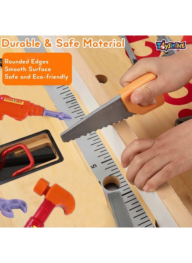 Diy Portable Tool Set Toy With Briefcase, Accessories