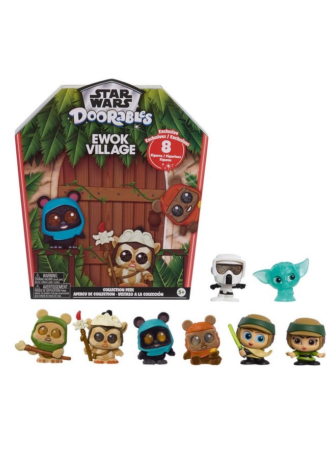 Star Wars™ Doorables Ewok Village Collection Peek, Collectible Figures, Kids Toys For Ages 5 Up By Just Play