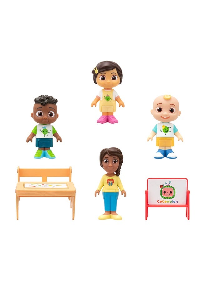 Schooltime Jj & Friends Playset (7 Pieces)