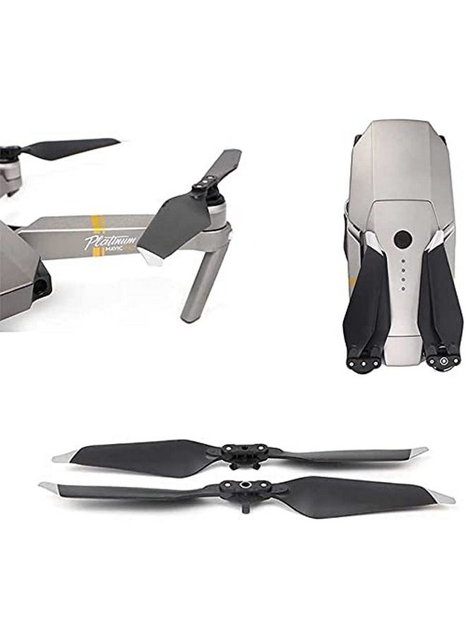 (8 Pcs) Mavic Pro Propellers Compatible With Dji Mavic Pro Or Mavic Pro Platinum Low-Noise And Quick-Release Replacement Blades Props