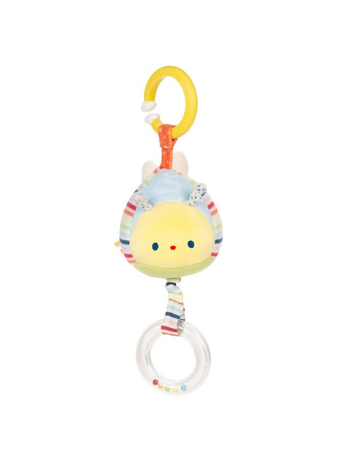 Gund Tinkle Crinkle Pull And Play Sensory Toy, Ultra Soft Animal Plush Toy For Babies And Newborns