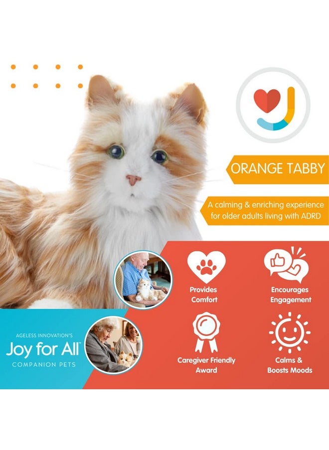 - Orange Tabby Cat - Interactive Companion Pets - Realistic & Lifelike