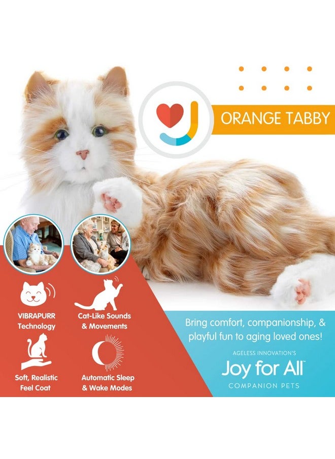 - Orange Tabby Cat - Interactive Companion Pets - Realistic & Lifelike