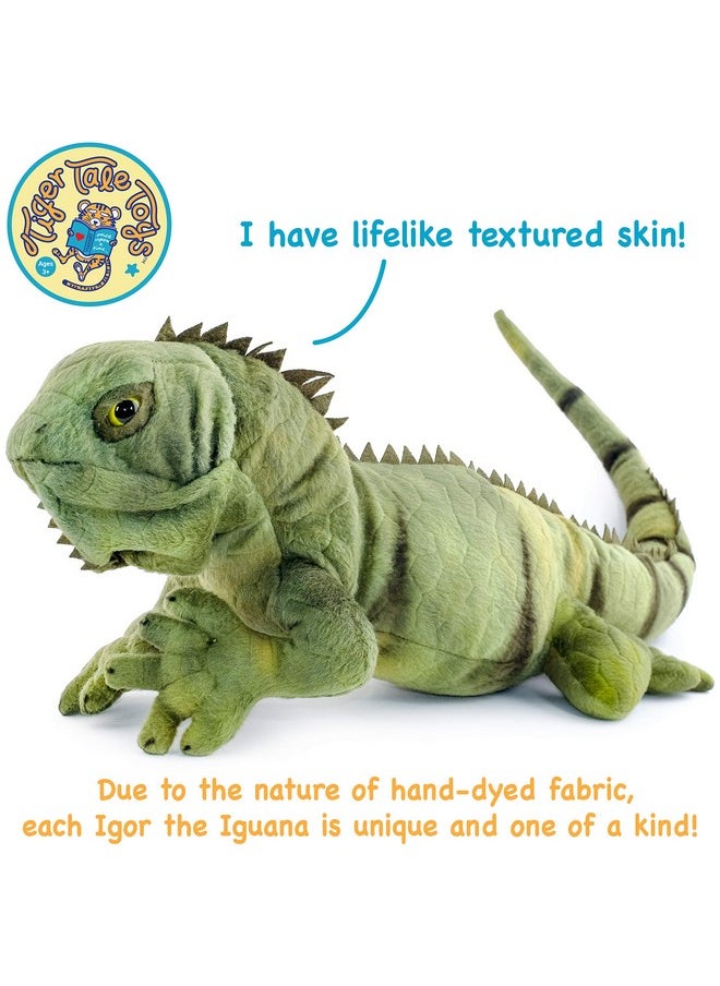 Igor The Iguana - 26 Inch Long Stuffed Animal Plush Lizard - By Tigerhart Toys