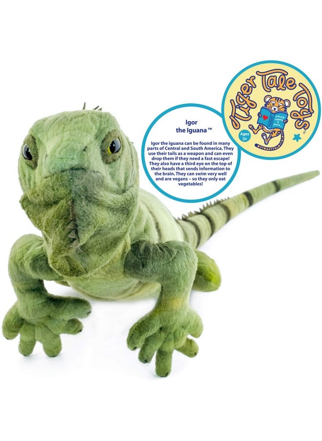 Igor The Iguana - 26 Inch Long Stuffed Animal Plush Lizard - By Tigerhart Toys