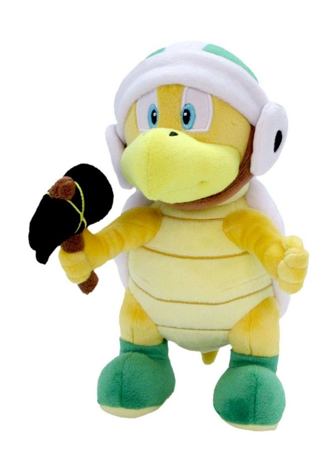 Super Mario All Star Collection Ac37 Hammer Bros Stuffed Plush, 8.5