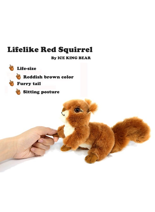 Reaistic Red Squirrel Stuffed Animal Plush Toy (Original)