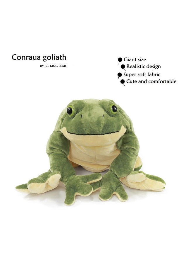 Plush Giant Frog Stuffed Animal Soft Toy, 22 Inches Large, Green