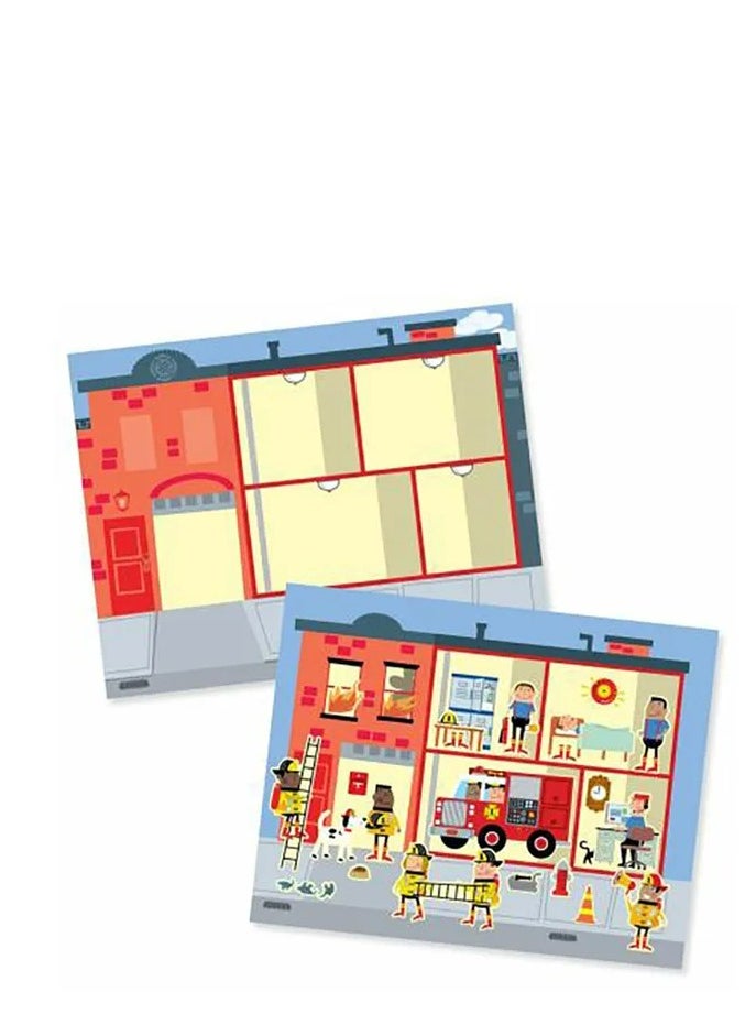 Melissa And Doug Activity and Sticker Pad Colours & Shapes Animal and My town 3 Pack