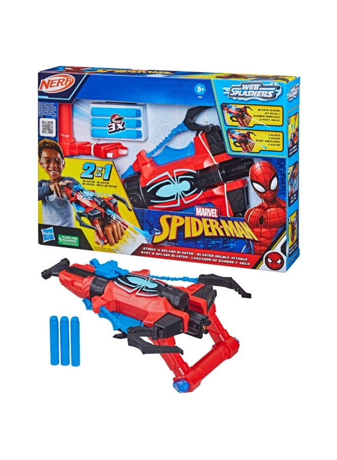 Nerf Marvel Spiderman Strike 'N Splash Blaster