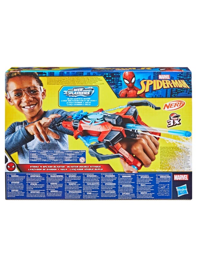 Nerf Marvel Spiderman Strike 'N Splash Blaster