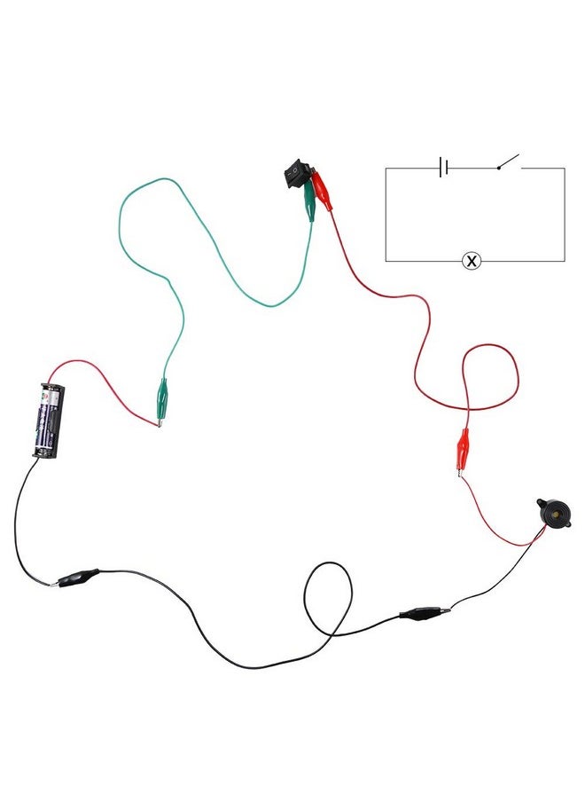 6 Set 131 Pcs Dc Motors Kit, Mini Electric Motor 1.5-3V 15000Rpm With 66 Pcs Plastic Gears, Shaft Propeller, Bulbs, Buzzer Sounder, Science Experiment Set For Kid Diy Stem Engineering Project