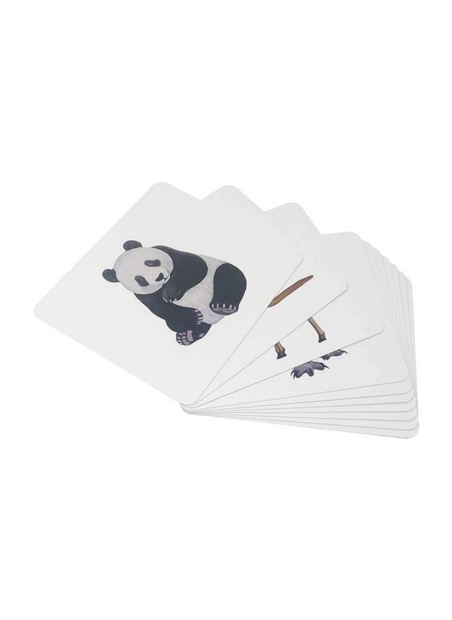 Quantum Flash Cards, Mammals, Farm Animals, Fruits- Educational Flashcard For Toddlers And Kids Set 2 (30 Cards) For Brain Development And Stimulation (8 Months To 8 Years)