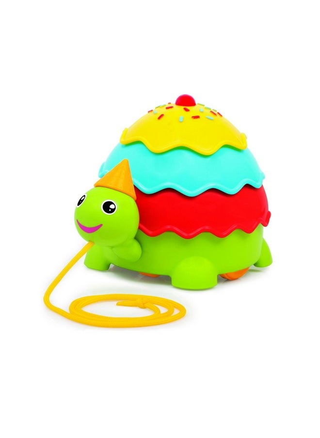 L Giggles - Icecream Turtle, Pull String Toy, Turtle Toy, Toys For Kids, Multicolour, Infants And Pre-School, Pull Along Toy For Toddlers, 18 Months And Above