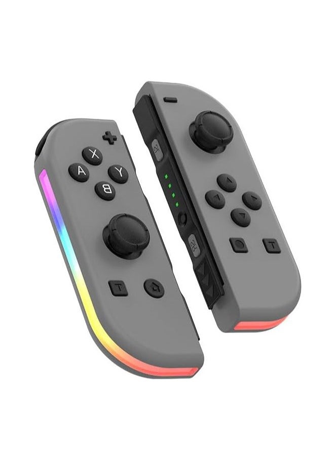 Joy Cons Wireless Controller for Nintendo Switch, L/R Controllers Replacement Compatible with Nintendo Switch/Lite/OLED, Joystick with Wake-up/Screenshot/Dual Vibration/Motion Control Function