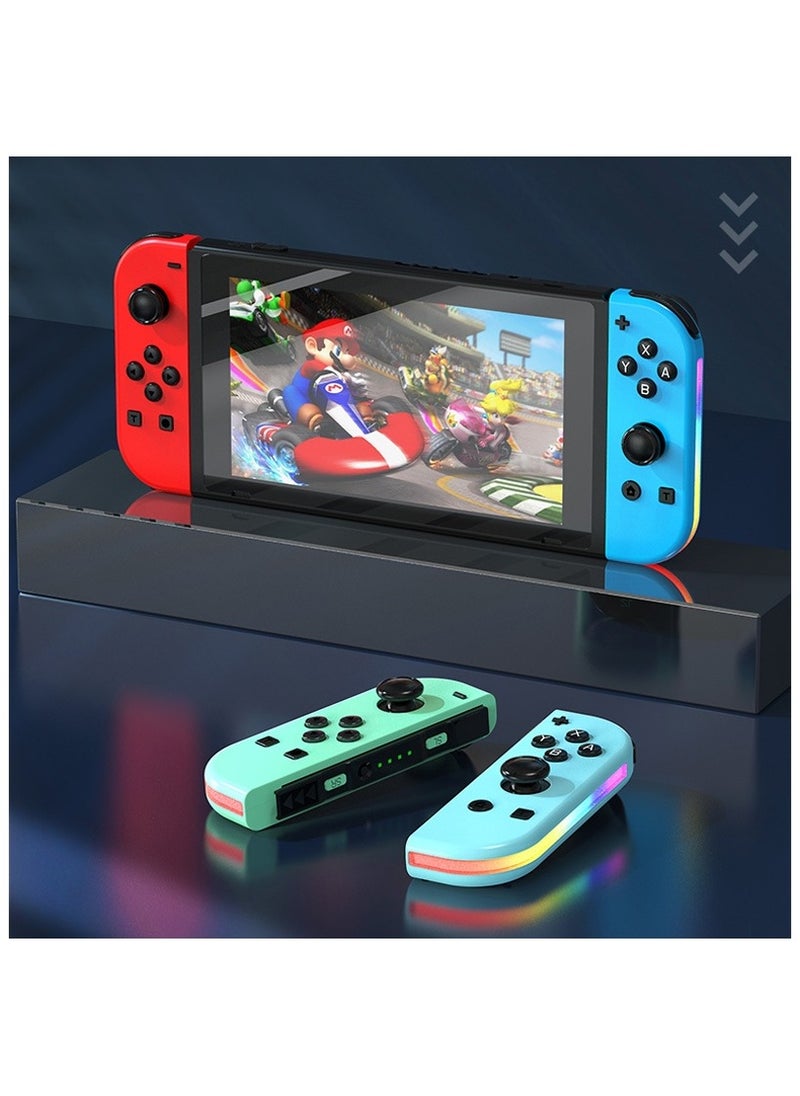 Joy Cons Wireless Controller for Nintendo Switch, L/R Controllers Replacement Compatible with Nintendo Switch/Lite/OLED, Joystick with Wake-up/Screenshot/Dual Vibration/Motion Control Function
