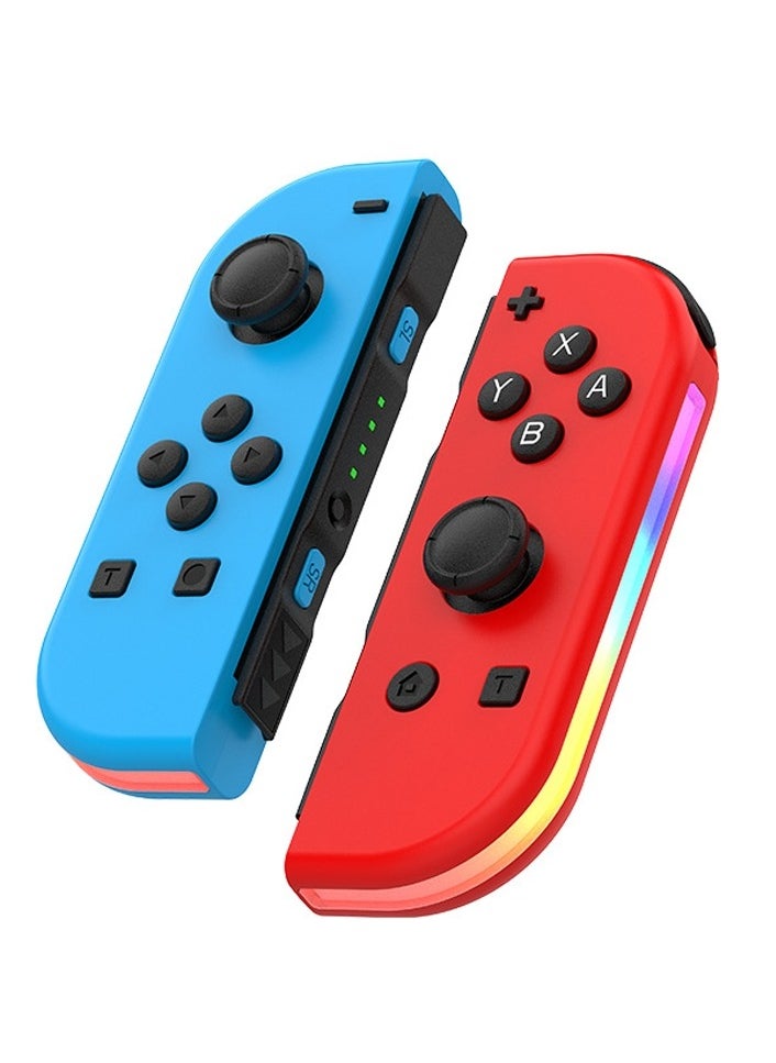 Joy Cons Wireless Controller for Nintendo Switch, L/R Controllers Replacement Compatible with Nintendo Switch/Lite/OLED, Joystick with Wake-up/Screenshot/Dual Vibration/Motion Control Function