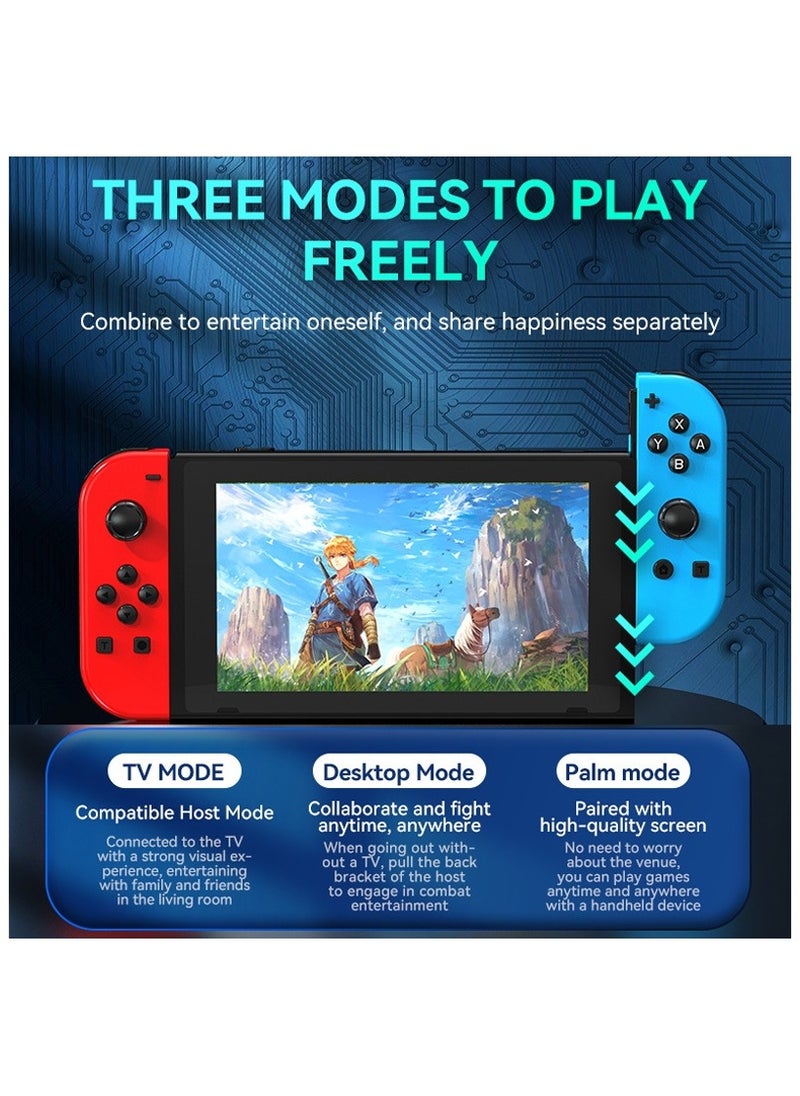 Joy Cons Wireless Controller for Nintendo Switch, L/R Controllers Replacement Compatible with Nintendo Switch/Lite/OLED, Joystick with Wake-up/Screenshot/Dual Vibration/Motion Control Function