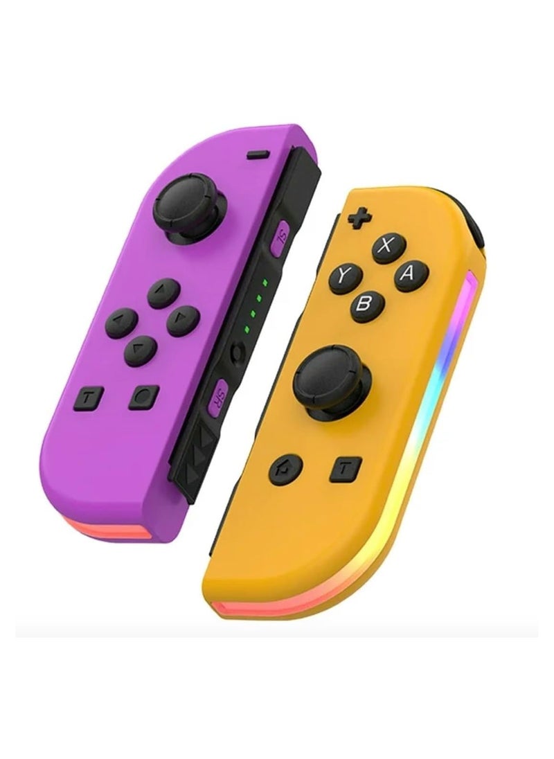 Joy Cons Wireless Controller for Nintendo Switch, L/R Controllers Replacement Compatible with Nintendo Switch/Lite/OLED, Joystick with Wake-up/Screenshot/Dual Vibration/Motion Control Function