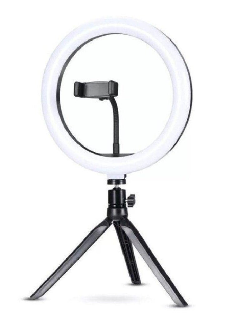 MJ33 LED Ring Light RGB Colorful Photography LED Light for TikTok Vlogging