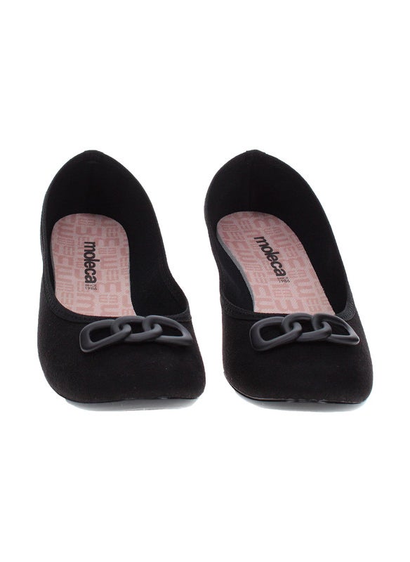 Moleca Ladies Ballerinas Black | Made In Brazil