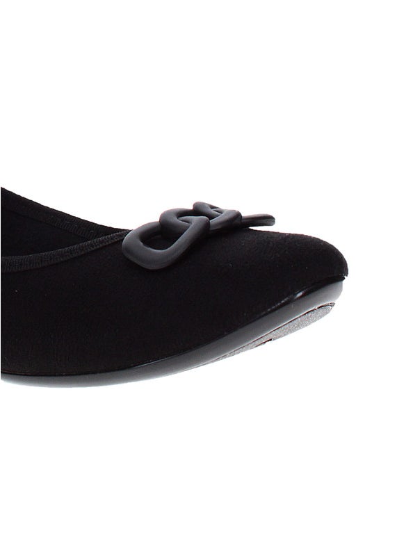 Moleca Ladies Ballerinas Black | Made In Brazil