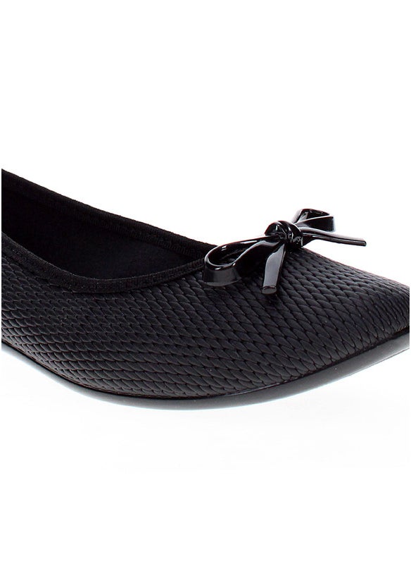 Moleca Ladies Ballerinas Black | Made In Brazil