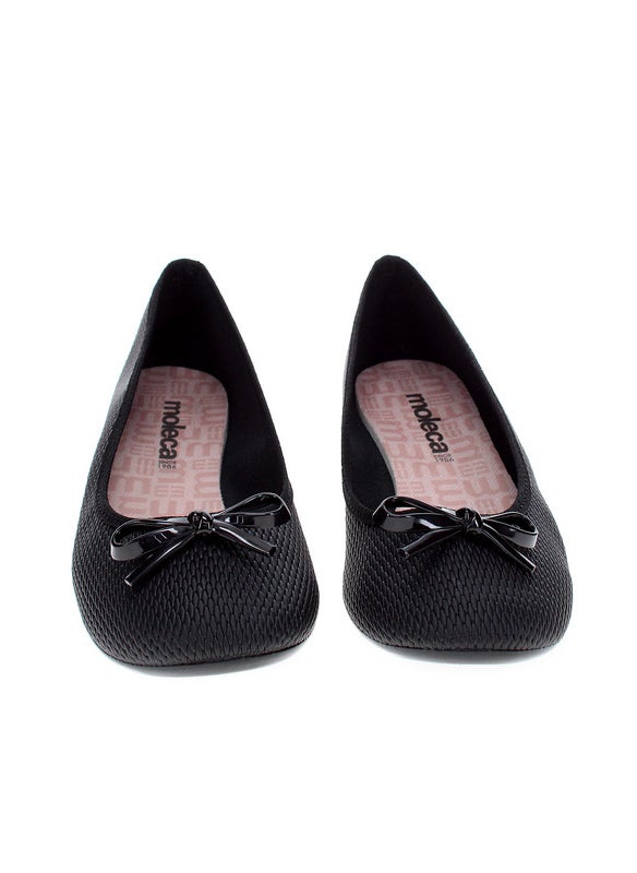 Moleca Ladies Ballerinas Black | Made In Brazil