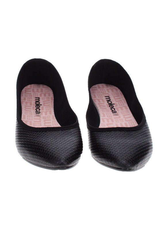 Moleca Ladies Ballerinas Black | Made In Brazil