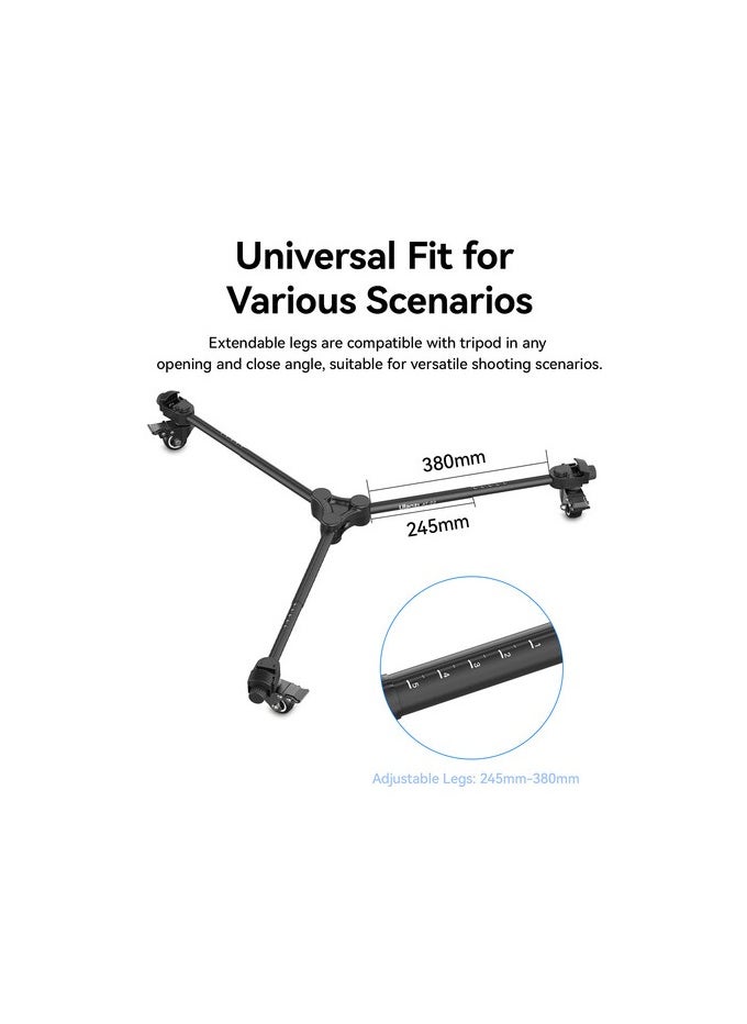 Ulanzi AT-02 Portable Tripod Dolly