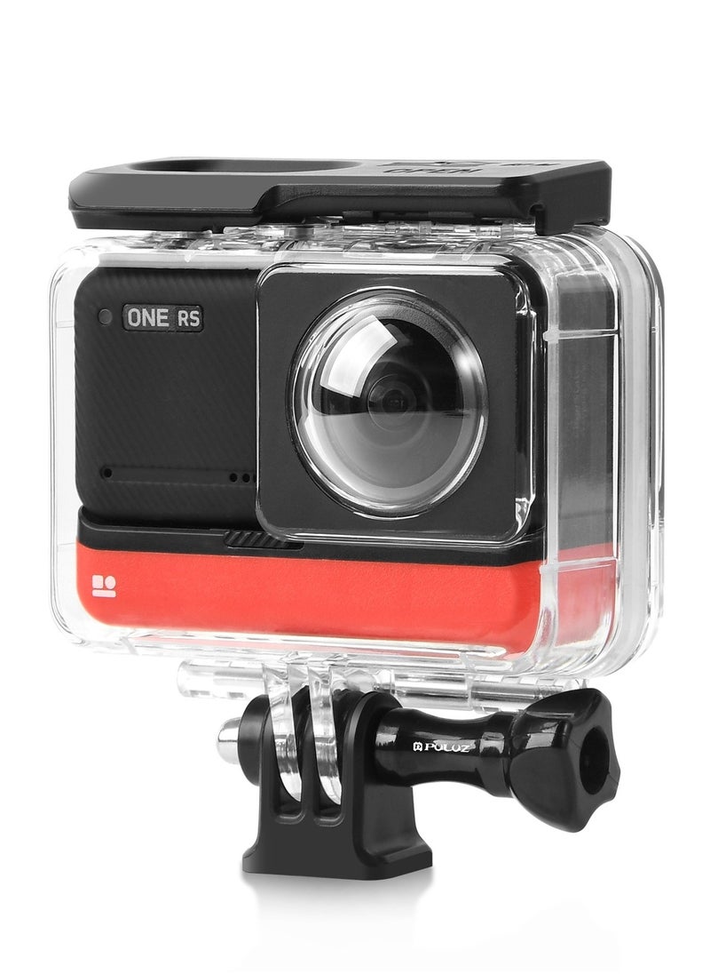 For Insta360 One RS 360 Edition PULUZ 30m Underwater Depth Diving Case Waterproof Housing