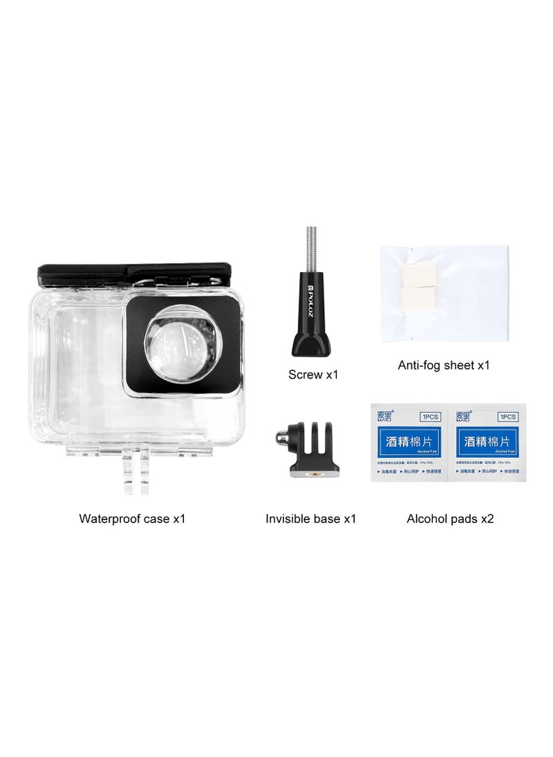 For Insta360 One RS 360 Edition PULUZ 30m Underwater Depth Diving Case Waterproof Housing