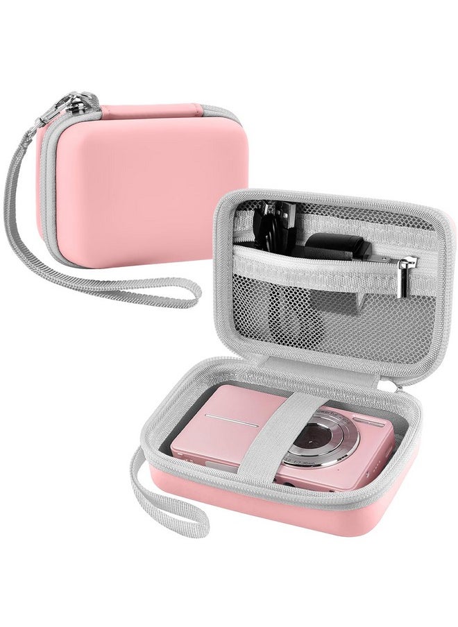 Digital Camera Case Compatible With Lecran/Camkory/Iweukjlo/Vahoiald/Uikicon/Jckduhan/Akjjhfue Fhd 1080P 44Mp Point Digital Camera,Compact Digital Camera For Teens And Kids-Pink(Case Only)