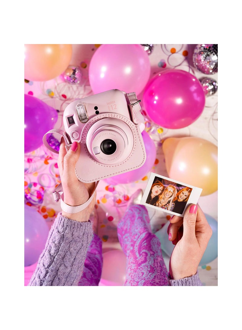 Instax Mini 12 Creative Traveller Instant Photo Kit (Blossom Pink)