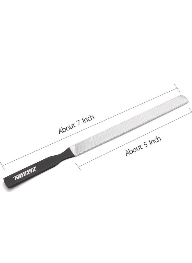 Stainless Steel Nail File 4 Sides 7 Inch Length