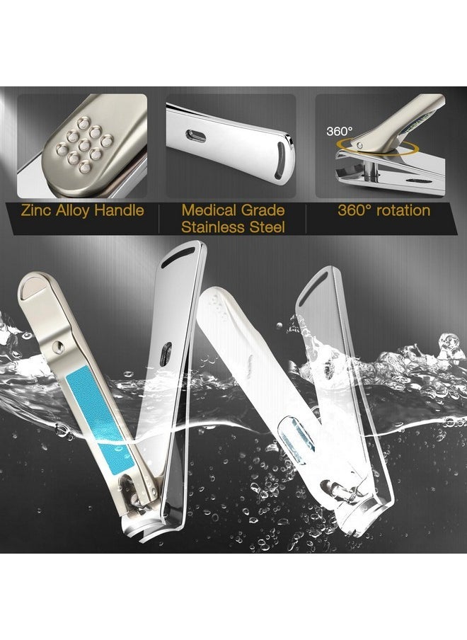 Ippers For Men, Vepkuso Toenail Clippers For Thinck Nails Professional Fingernail Clippers Cutter For Women,Seniors,Adult