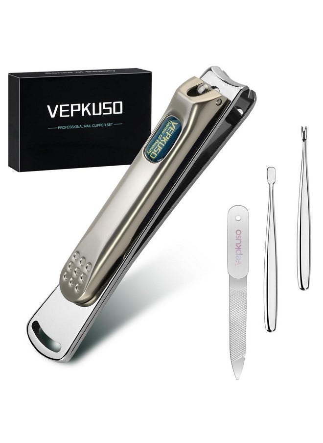 Ippers For Men, Vepkuso Toenail Clippers For Thinck Nails Professional Fingernail Clippers Cutter For Women,Seniors,Adult