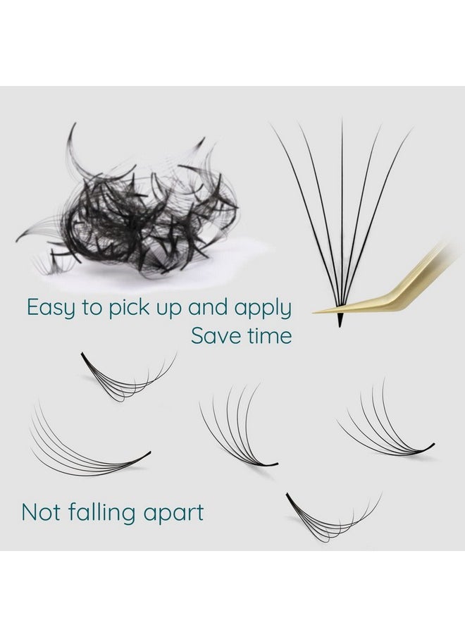1000Pcs Loose Premade Fans Eyelash Extensions 4D Handmade Pomade Lash Fans 0.07Mm C Curl Loose Fans Lash Extensions 8-15Mm Promade Fans Lash Extensions(4D-0.07 C Curl 8-15Mm)